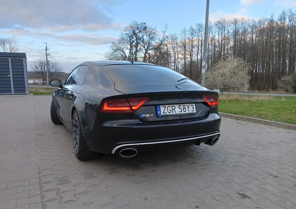 Audi A7 cena 75000 przebieg: 206000, rok produkcji 2010 z Szamotuły małe 137